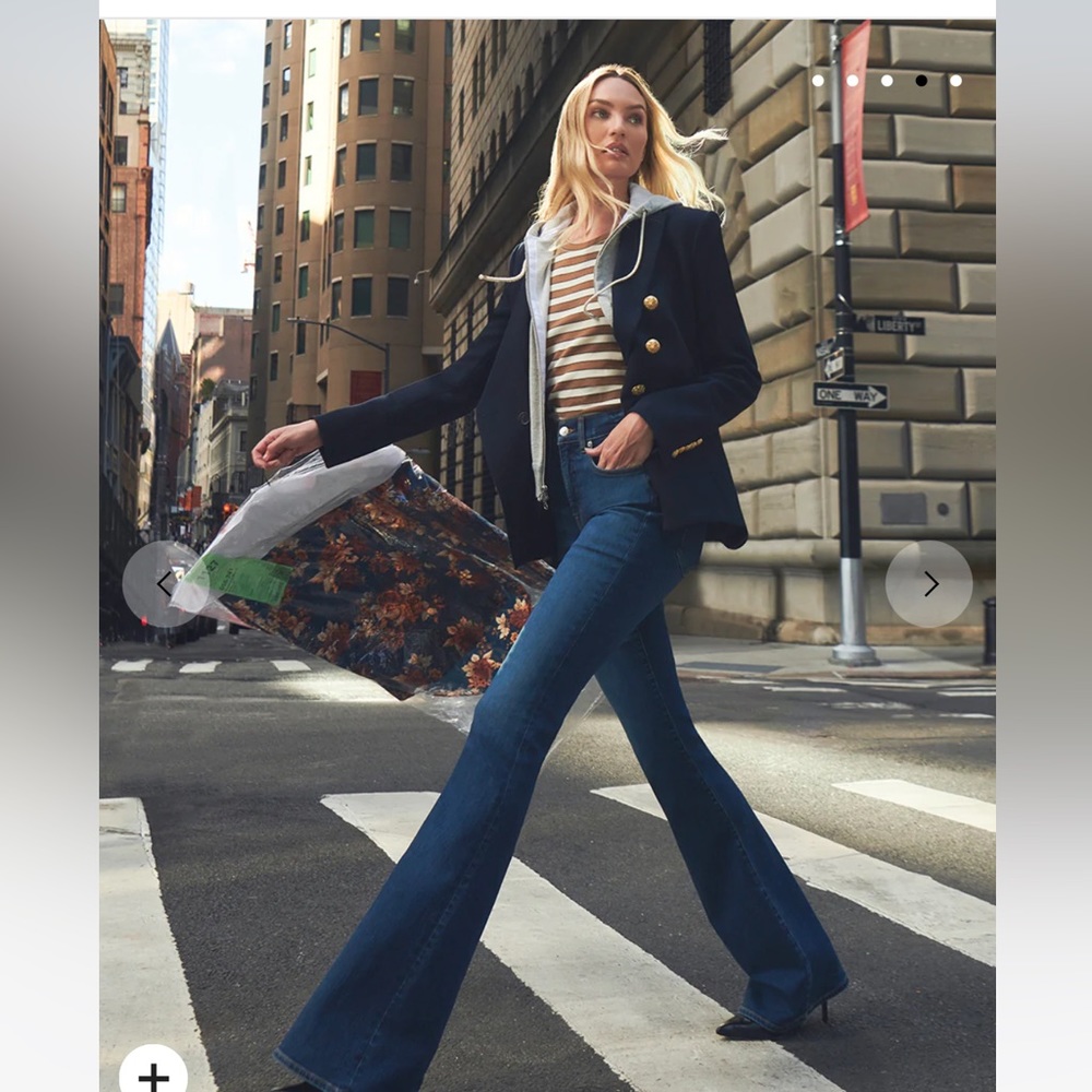 Veronica Beard BEVERLY SKINNY-FLARE JEAN - Size 27